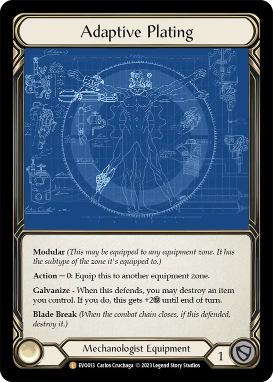 その他 Flesh and Blood Adaptive Plating RF Cards | The Fab Cube